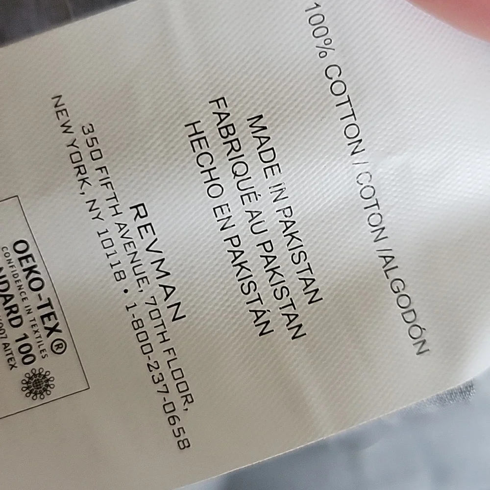 NEW Kenneth Cole Merrion Organic Cotton Grey Duvet Cover Set - Full - Queen